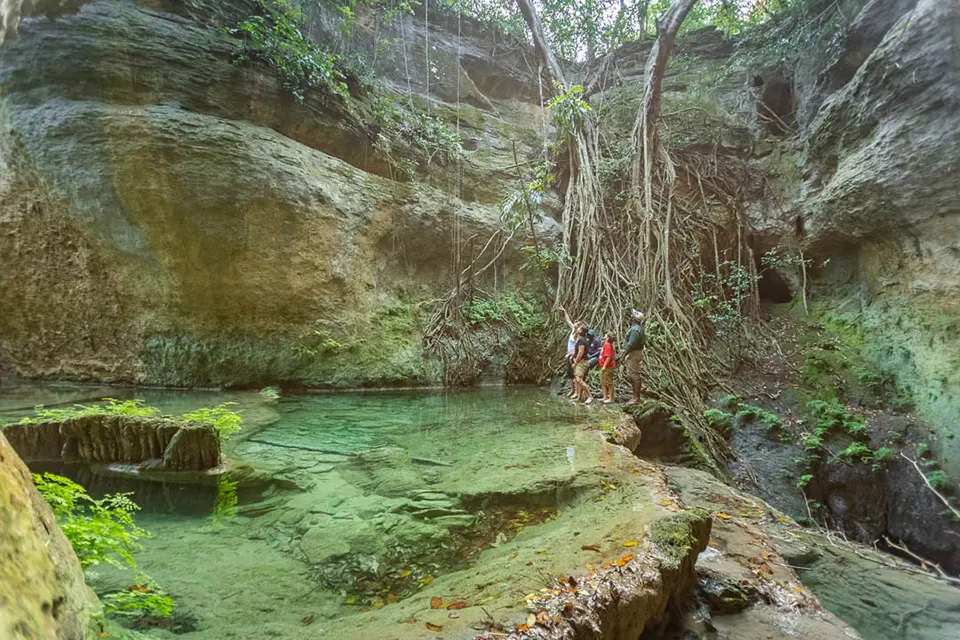 Gorongosa limestone cave
