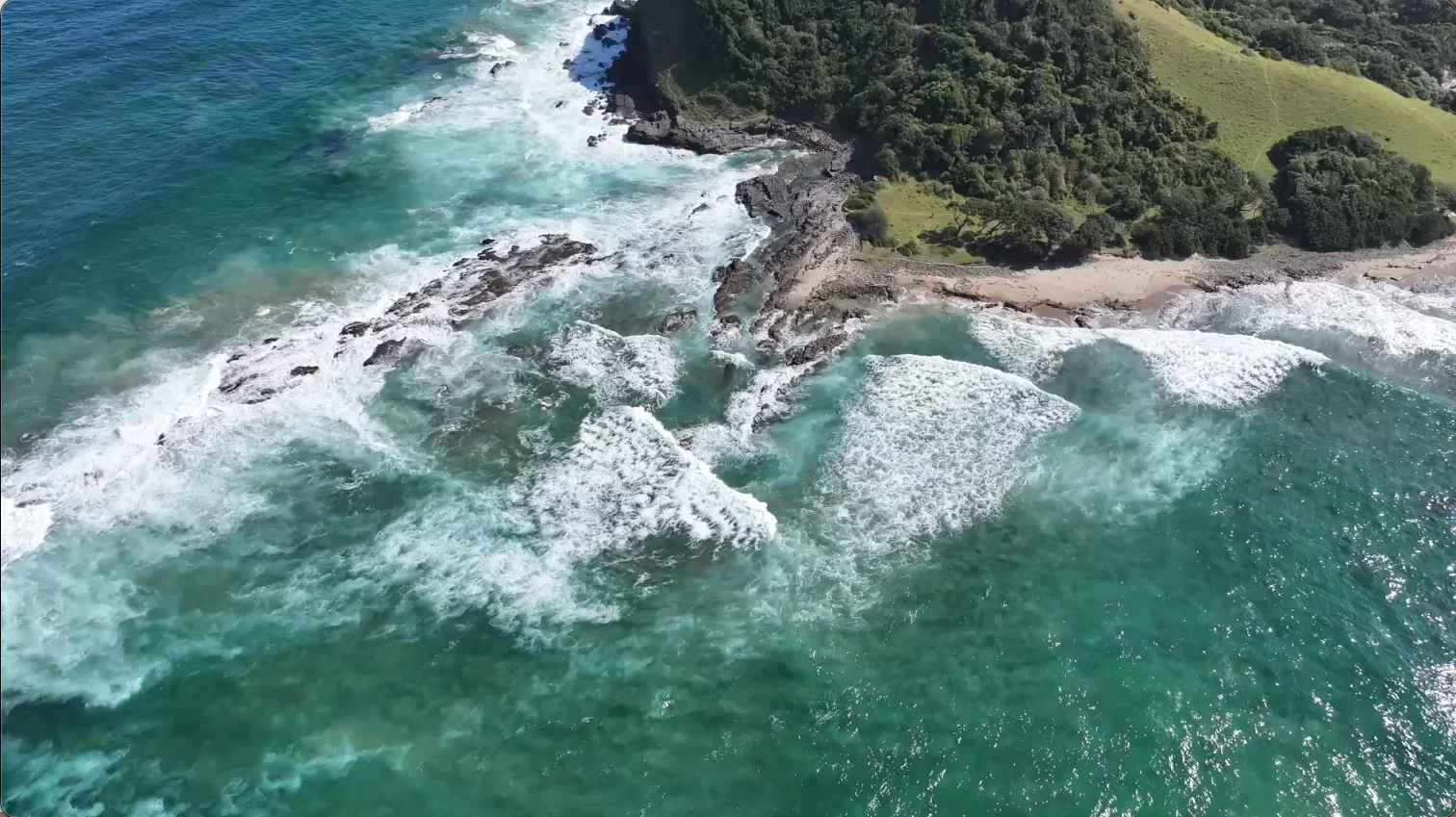 Mkambati Nature Reserve aerial video