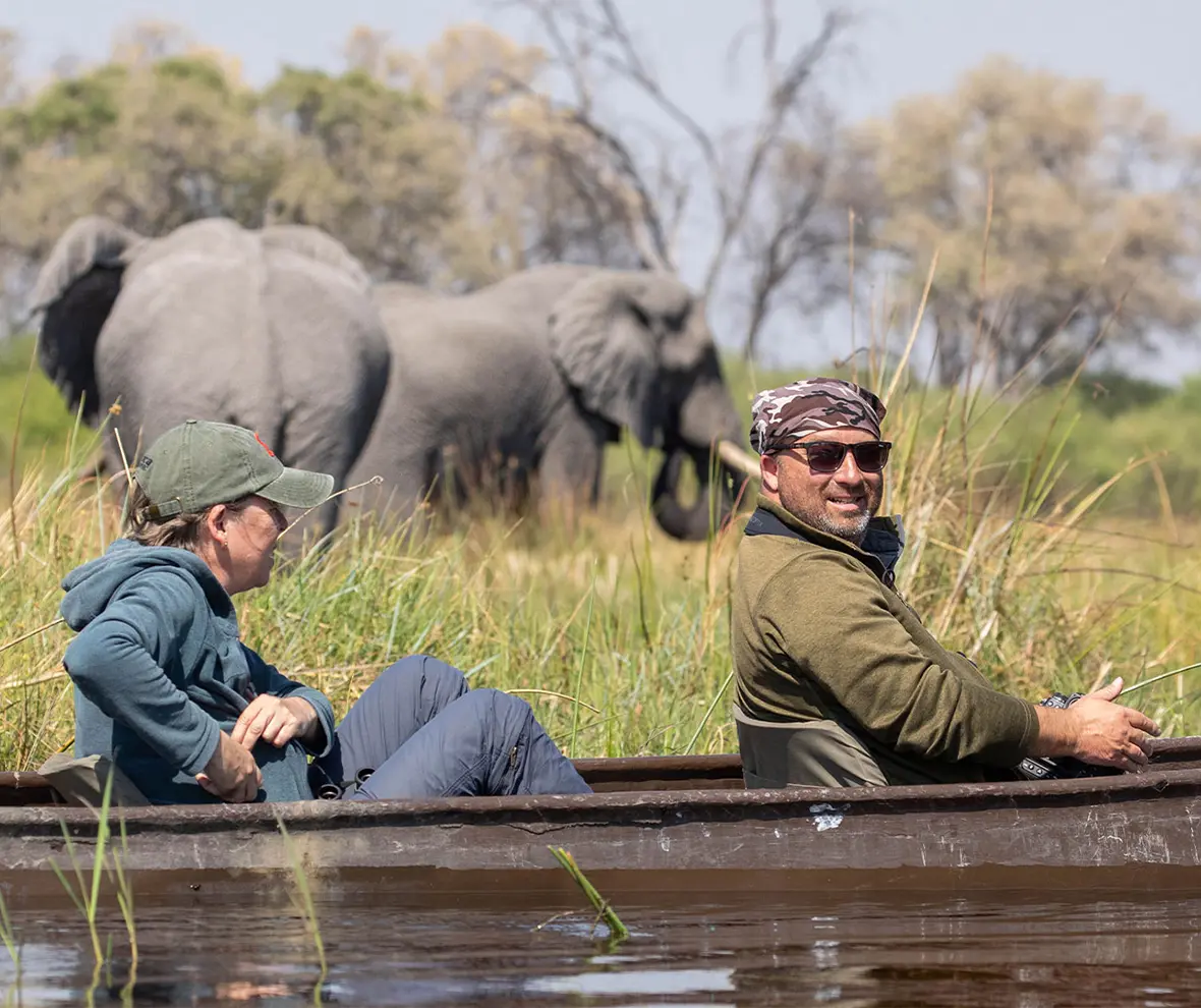 Okavango Delta mokoro