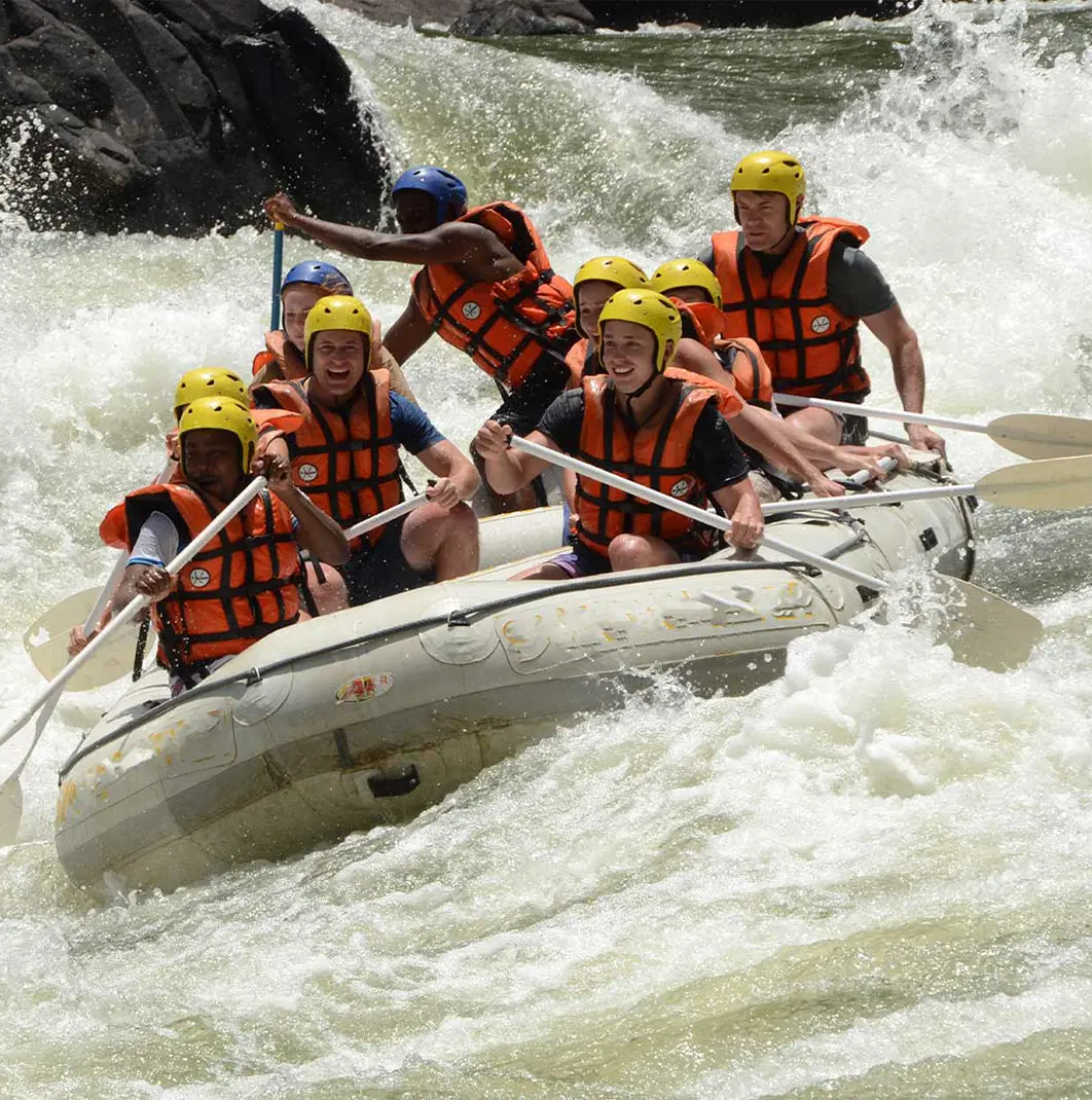 Zambezi river rafting