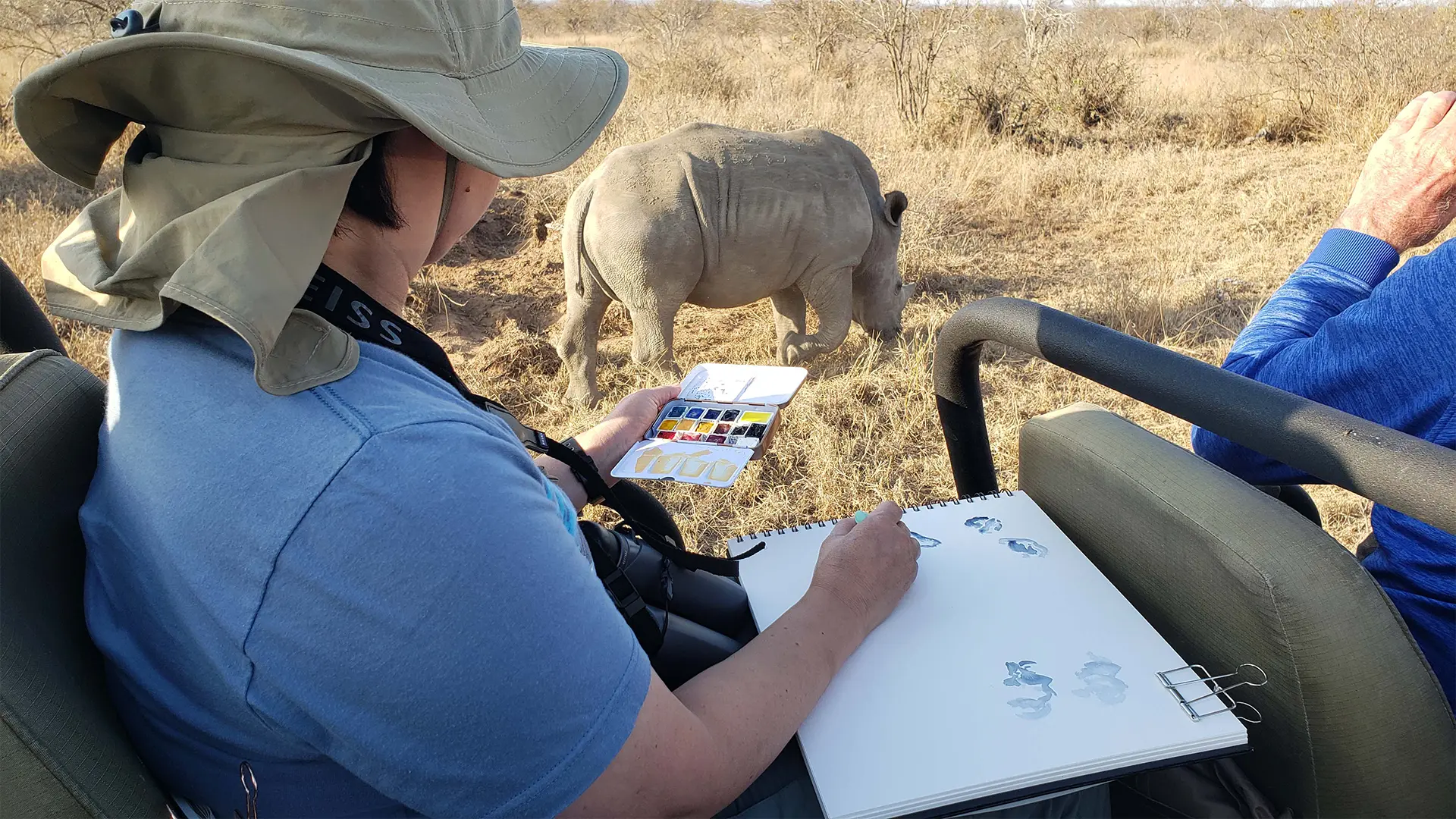 Art safari in Africa