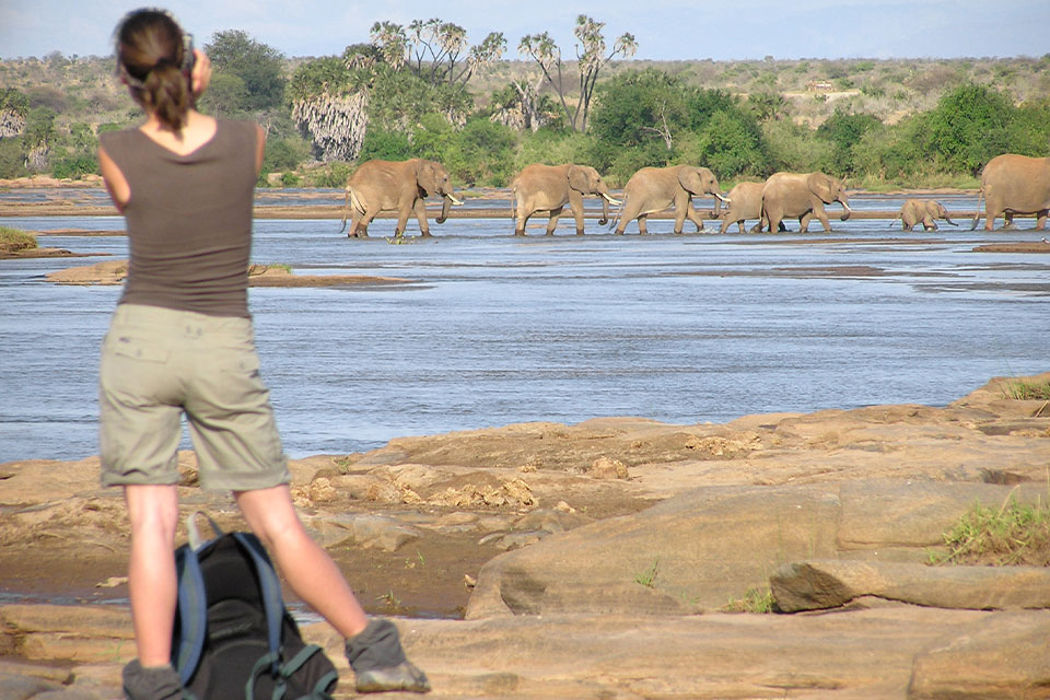 Women on safari