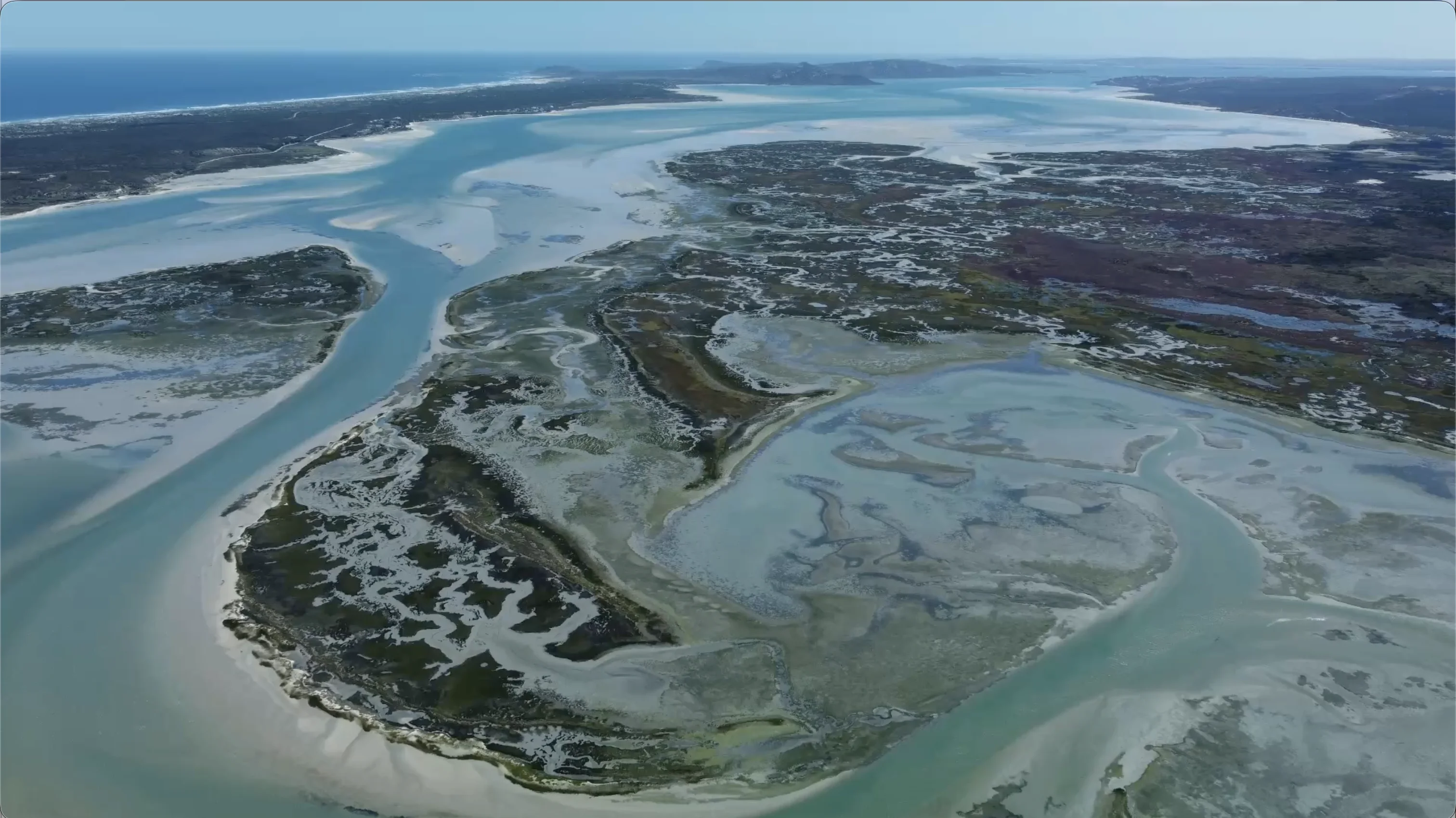 West Coast National Park aerial photo